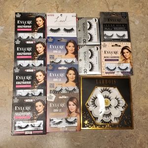 13 pc Fake Eyelash Bundle Mostly Eylure